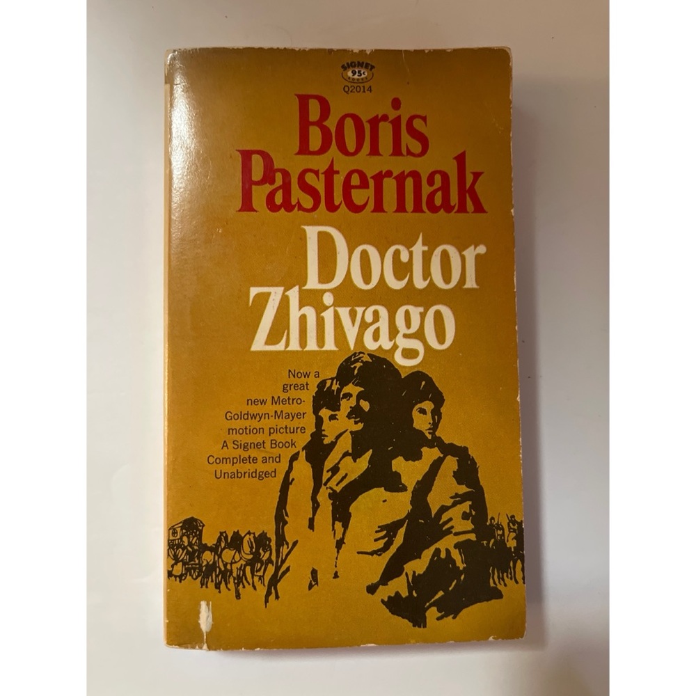 Vintage Signet Doctor Zhivago Paperback